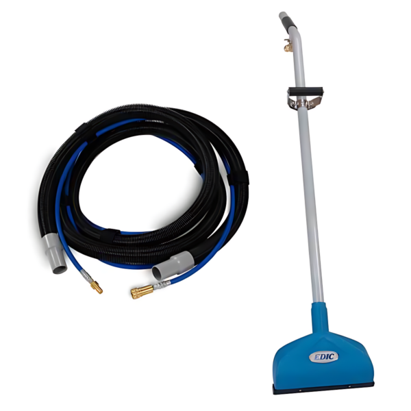 TR1-95015FS-A Triton Carpet Wand, Aircraft Aluminum & 1040AC-HP 15’ Vac/Sol Hose Assy