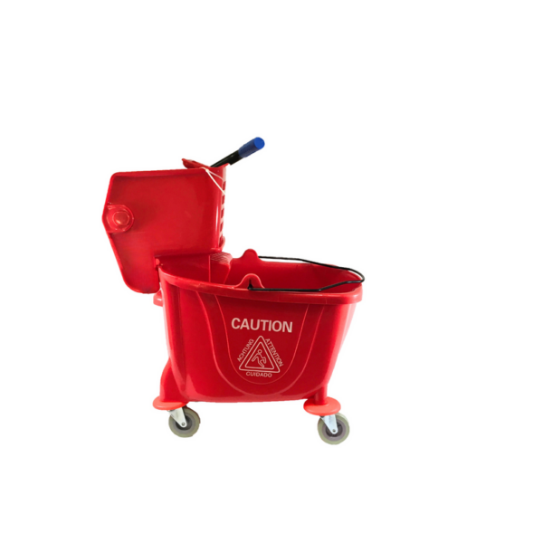 35 Liter Mop Bucket & Side Press Wringer - view 2