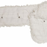 All Looped - Nylon Finish Mop - with Velcro - 5" x 18"
