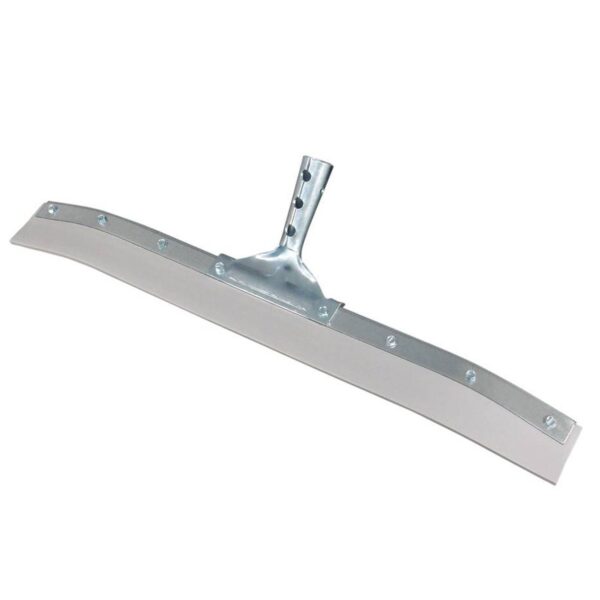 Curved Rubber Blade Squeegee - Various Sizes - White/Silver - view 2