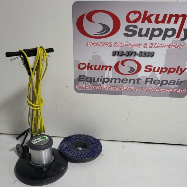 Side By Side - Slow Speed - Buffer - Floor Machine - Task Pro 20" With Pad Driver - Used