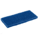 Medium-Duty Blue Multi-Purpose Scouring Pad / Doodlebug Pad - 10" x 4.5" - (5/PK) - view 3
