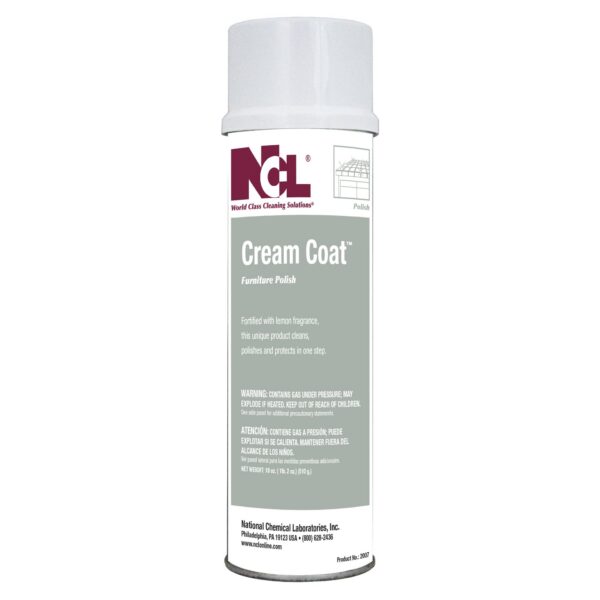 CREAM COAT™ Premium Furniture Polish - (18oz cans)