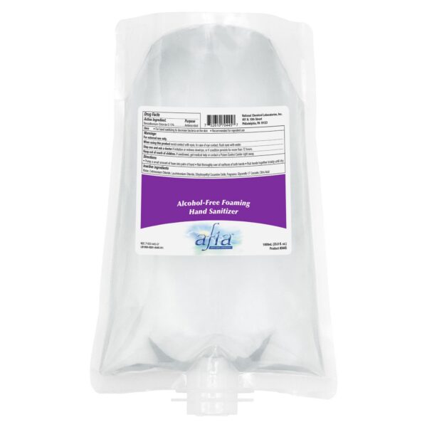 Afia Alcohol-Free Foaming Hand Sanitizer with Benzalkonium Chloride