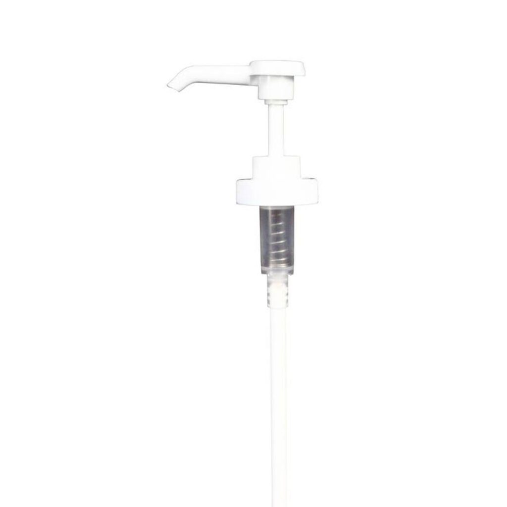 1/8 oz. Plastic Gallon Top Pump - White - view 2