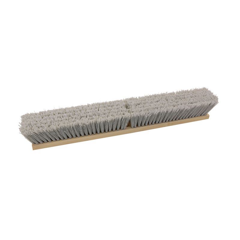 Push Broom - Flagged - 36" - Wood Block - Gray - (Handle Sold Separately)