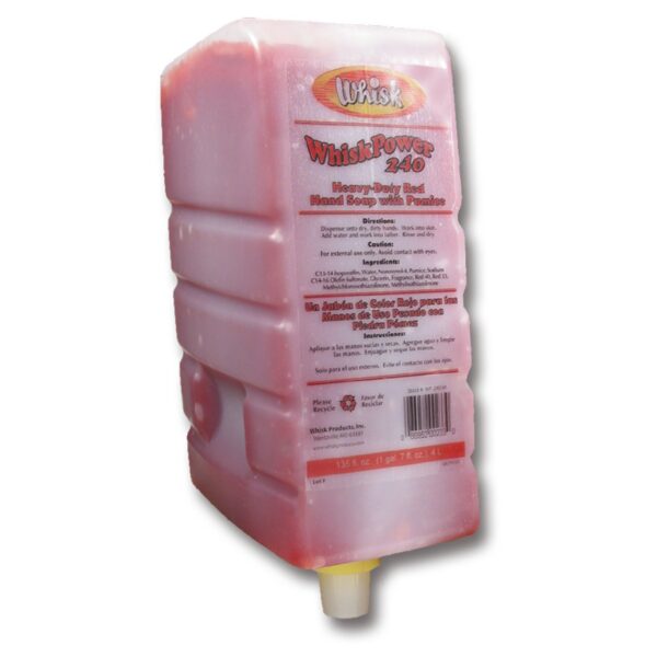 WhiskPower 240 Red Hand Soap with Pumice - view 2