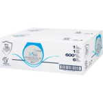 PAPERNET Hardwound Roll Towel Dry Tech - 1-PLY 7.9" X 600' - TAD - WHITE - (6/CS)