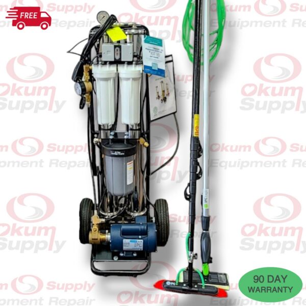 IPC Eagle Hydro Cart With Electric Boost Pump - Window Washing Equipment - Telescopic Pole & Accessories