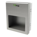 EcoStorm® Recessed - Ultra Series - High Speed Hand Dryer - Brushed Stainless