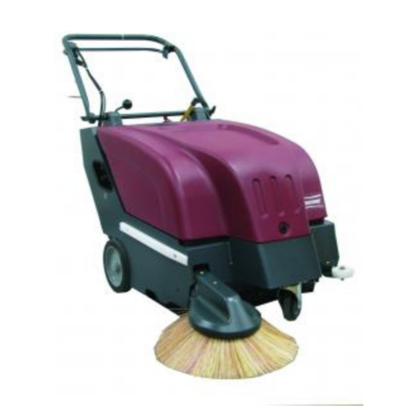 Kleen Sweep 28 KS28BQP – 28″ Walk-Behind Battery Sweeper - Large Area Vacuum