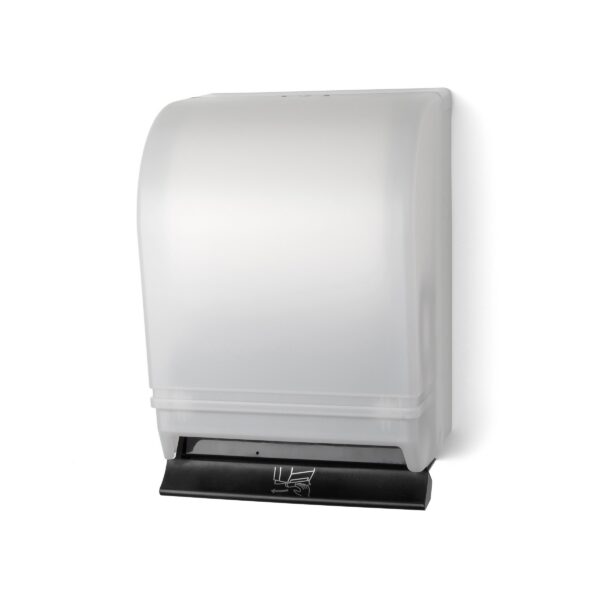 Auto-Transfer Push Bar Roll Towel Dispensers - Plastic