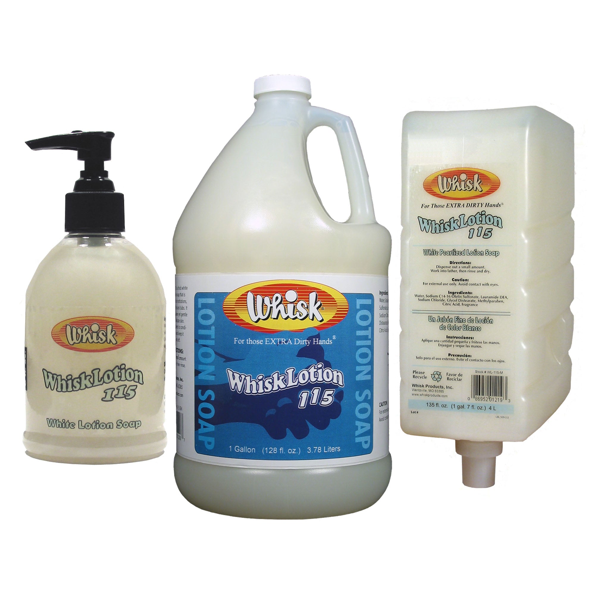 WhiskLotion 115 White Lotion Soap WhiskLotion 115 White Lotion Soap