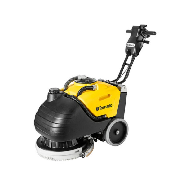 BD 17/6 Brush Assist Automatic Scrubber - 17" 6 GAL Solution / 6 GAL Recovery - Includes (2) 12 V 33 AH AGM Batteries, C