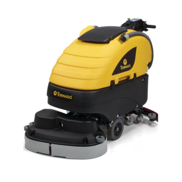 BD 26/20 Traction Drive Automatic Scrubber - 26" - 20 GAL - Disc Brush - Includes On-board 24V Charger & (1) Pad Holder