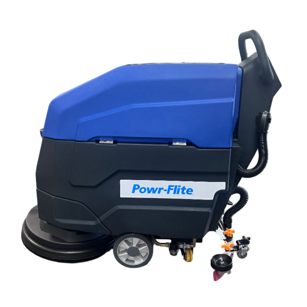 20" Walk Behind Scrubber - Brush Assist - (2) 12V Lead Batteries Pad, Pad Driver, and Maintenance Tool Kit Incl) - view