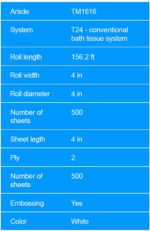 Tork Universal Bath Tissue Roll, 2-Ply - view 2